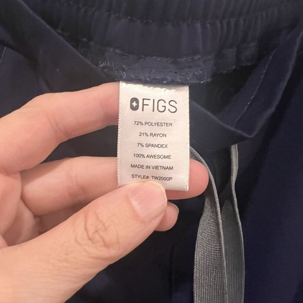 Figs Technical Collection Basic Navy Blue Scrub P… - image 3